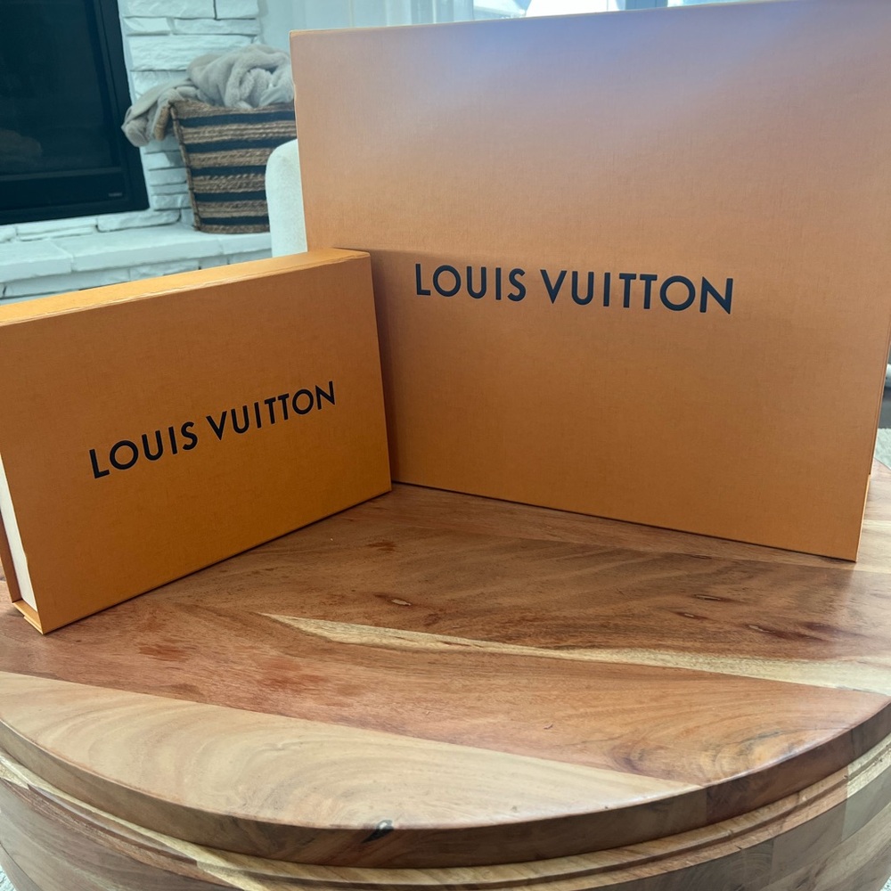 Louis Vuitton Orange Gift Boxes